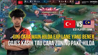 GOJES MENUNJUKAN BETAPA RUSUHNYA ZONING HILDA  IESF 2024 TURKIYE vs MALAYSIA Game 1 KBreakdown [upl. by Hait]