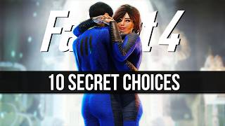 10 Secret Choices in Fallout 4 [upl. by Warthman209]