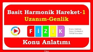 Basit Harmonik Hareket1 UzanımGenlik  PDF [upl. by Haerr]