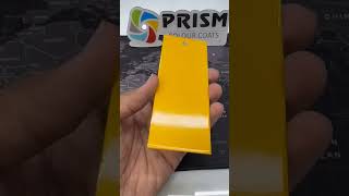 CNG Yellow Glossy Color Powder Coating powdercoatingpaint powderpaintformetal powdercoatings [upl. by Sidney]