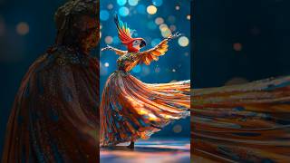 A Woman Fuses with A Parrot on AGT americagottalent agt magic talent shorts [upl. by Ednalrim]