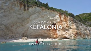 Sea Kayaking Kefalonia Greece [upl. by Ordnael]