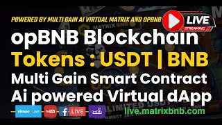 Matrix BNB Live Stream 247 [upl. by Draude447]