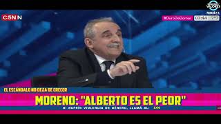 MorenoTieneRazon Alberto Fernández no era ni es peronista Cristina eligió al peor [upl. by Ahgiel]