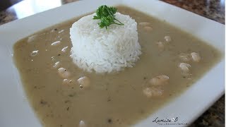 Haitian White Bean Sauce  Sos Pwa Blan  Episode 111 [upl. by Romilda]