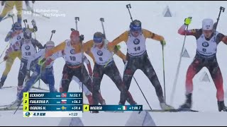 Biathlon  quot Verfolgung Damen quot  Ruhpolding 2020  quot Pursuit Women quot [upl. by Ennaej]