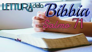 bibbia audio in italiano SALMO 71 [upl. by Leirud]