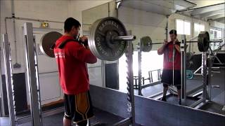 10X150 kg au FRONT SQUAT  Rudy Coia [upl. by Gee]