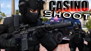 Hotel Shootout  GTA 5 SWAT Movie 4K Machinima [upl. by Missi]