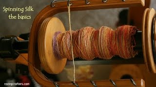 Handspinning Silk  the basics [upl. by Haleigh]