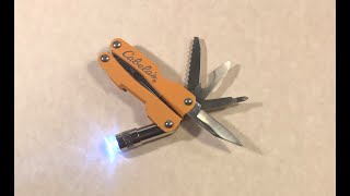 MicroTools Cabelas MicroTool w flashlight [upl. by Ardin]