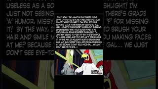 Foghorn Leghorn meets Toru 🫥🐔 looneytunes memes animeclips mha myheroacademia voiceacting [upl. by Shwalb]