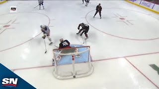 Leon Draisaitl Tucks it FiveHole on Linus Ullmark for Beautiful Finish [upl. by Yrrum]