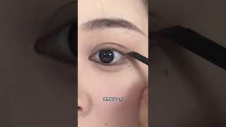 eyeliner  silkworm tutorial makeup makeuptutorial eyemakeup [upl. by Alvina894]