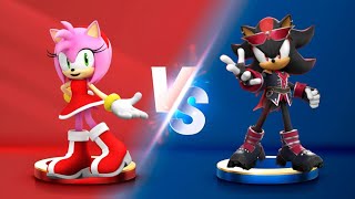 Sonic Dash  Amy VS Idol Shadow  Movie Sonic vs All Bosses Zazz Eggman [upl. by Aisak532]