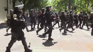 Portland leaders consider dedicated crowd control police unit ahead of potential election season unr [upl. by Vincenty]