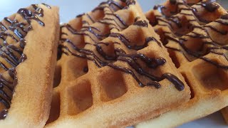 Gaufres Croustillantes MAISON‼Meilleure PÂTE à gaufres‼WAFFLES [upl. by Meggie123]