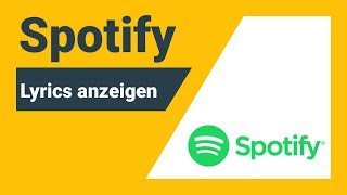 Spotify Lyrics So zeigen Sie Songtexte an [upl. by Deery]