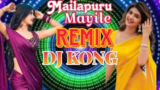 Mailapuru Mayile song local 🥁 Adi remix djkongvellore [upl. by Sallad369]