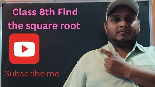 Maths Class 8th Find the Square root Prime factor method teaching 📚📚📚📚👩‍🦰👩‍🦰👩‍🦰🧒🧒🧒👩‍🦱 [upl. by Aicat302]