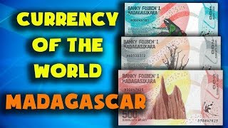 Currency of the world  Madagascar Malagasy ariary Exchange rates MadagascarMalagasy banknotes [upl. by Romelle184]