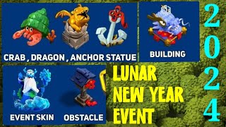 LUNAR NEW YEAR EVENT  Here Are Some Rewards Of The LUNAR New Year Event Pass In january 2024  coc [upl. by Airolg280]