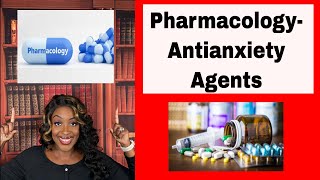 Pharmacology Antianxiety Drugs [upl. by Aicilet168]