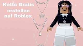 Roblox Deutsch wie erstellt man eine Kette auf Roblox  ohne Premium [upl. by Ellennoj]