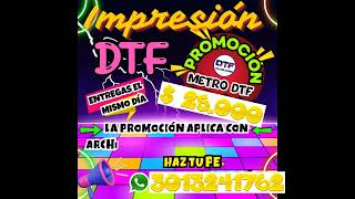 IMPRESION DTF [upl. by Ahseal]