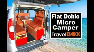 FIAT DOBLO MICRO CAMPER CONVERSION [upl. by Signe]