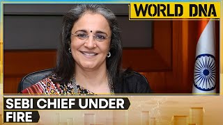 SEBI chief Madhabi Puri Buchs income from ICICI under scrutiny  English News  WION World DNA [upl. by Eenerb]