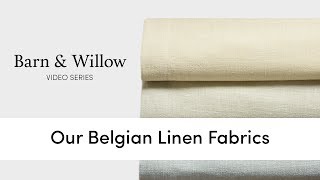 Our Belgian Linen Fabrics [upl. by Rebah]