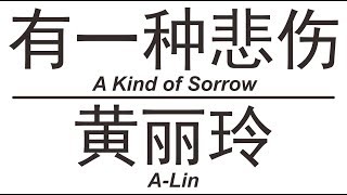 黄丽玲 ALin《有一种悲伤》A Kind Of Sorrow 歌词版【HD】 [upl. by Mohorva]