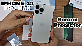 Iphone 13 Pro Max Como Instalar Protector De Pantalla De Vidrio Iphone 13 Glass Screen Protector [upl. by Dolhenty]