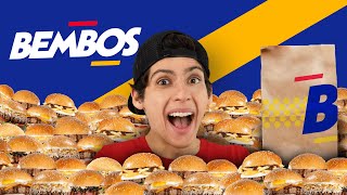 Probe Todas Las Hamburguesas De Bembos  Lo Quiero Todo [upl. by Daffodil992]