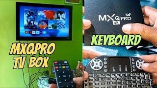 MXQPRO TV BOX with Keyboard Control [upl. by Aicenev]