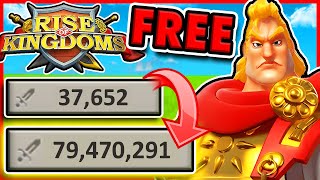 Is THIS The BEST F2P Account in Rise of Kingdoms Rise of Kingdoms F2P Tips amp Guide 2023 [upl. by Stodder623]