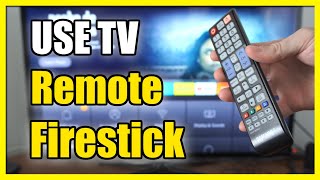 How to use TV Remote to Control Amazon Firestick Fast Tutorial [upl. by Charlena]