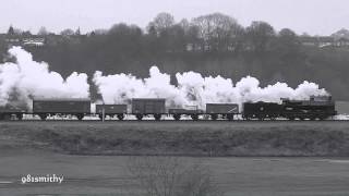 LNWR 7F 49395 on the last freight to Bacup [upl. by Jaala]