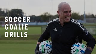 5 Soccer Goalkeeper Drills  adidas [upl. by Annemarie]