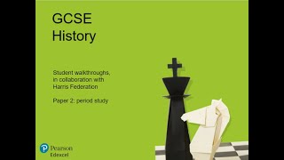 Edexcel GCSE History Summer 2024 Student Walkthrough Part 4 Paper 2P Period Study [upl. by Stormi953]