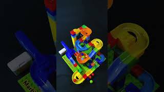 Satisfying Marble Run Race ASMR 🤹🏻‍♀️ 58 🔴🟡🟢 marblerace asmr shorts [upl. by Rhee172]