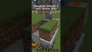 Simple Small and Fast 1 tall Flower Farm for Minecraft Bedrock minecraft bedrock tutorial [upl. by Aiva]