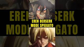 💢 BERSERK MODE di EREN in Attack on Titan [upl. by Ferrigno]