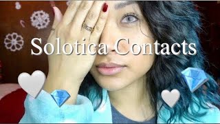 Solotica Contacts — HIDROCOR CRISTAL ✨ [upl. by Farika]