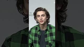 Timothee Chalamet pronouncing his name correctly shorts celebrities [upl. by Duffie95]