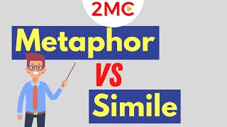 Metaphor vs Simile  Understanding Figures of Speech [upl. by Airotal]