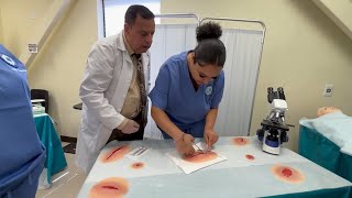 Wound Care and Suture Removal Techniques  AIMS Education [upl. by Anya]