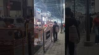 Street night Brigade Road Bangalore [upl. by Augustine722]