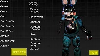 The Returns To Abominations  All Animatronics  Jumpscares  Extras [upl. by Nybor]